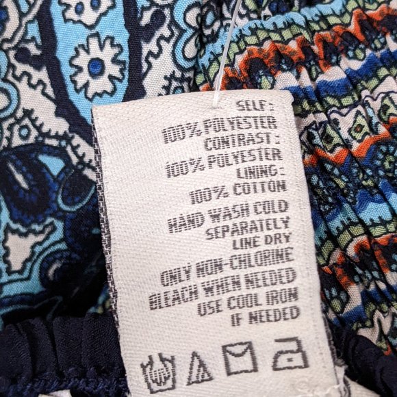 NWT American Rag Smocked Spaghetti Strap Mini Summer Beach Flowy Dress Small S - Picture 8 of 9